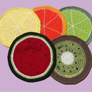 Handmade Fruit Placemats